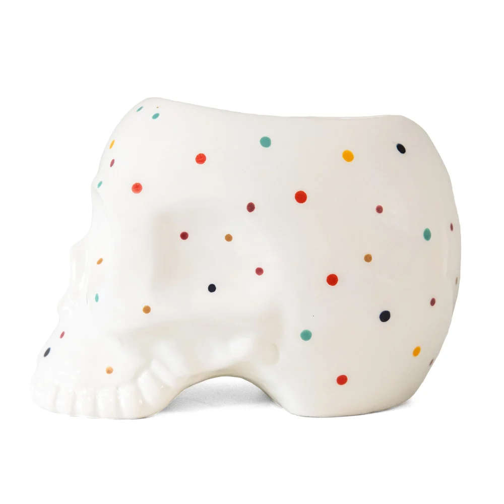 Fisura Vaso Skull Dots Calavera - immagine 3