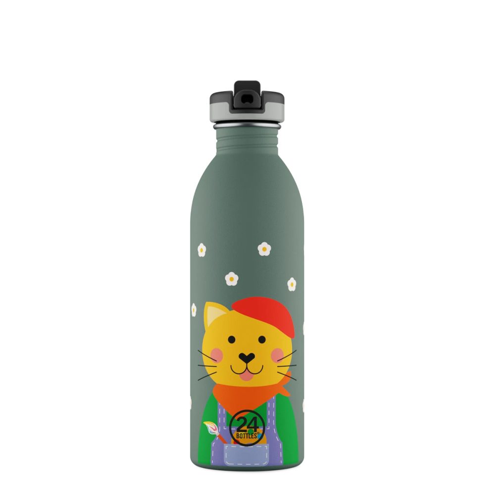 24 Bottles - Kids Bottle 500 ml Smart Cat