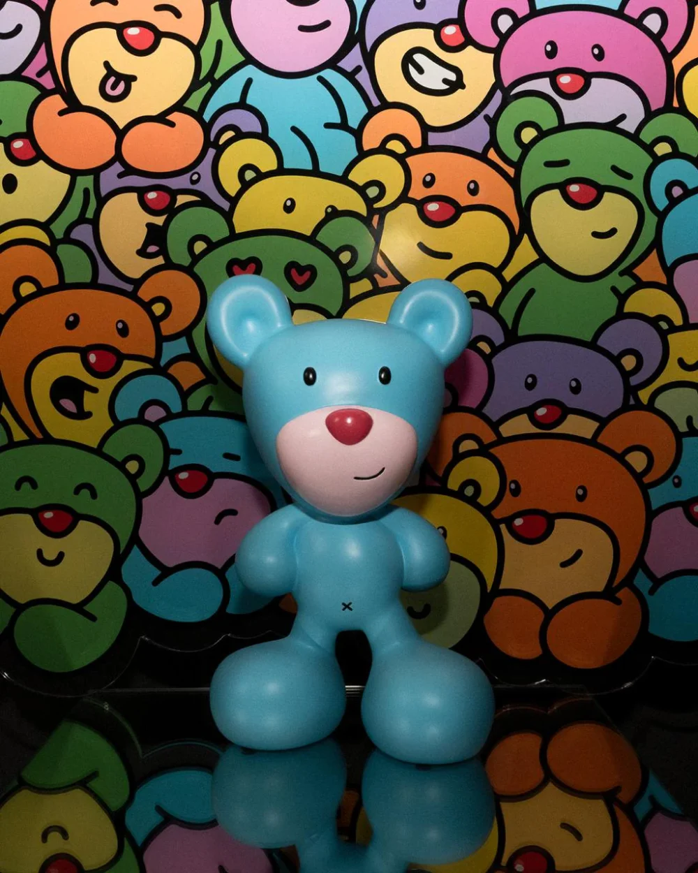 Seletti Scultura Blue Bear - immagine 3