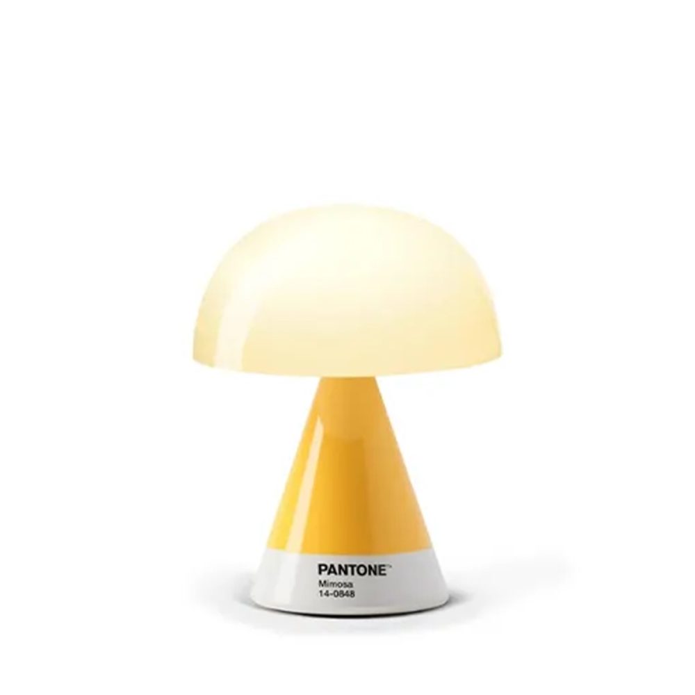 Lexon Pantone Mina M Lampada Led Giallo Mimosa