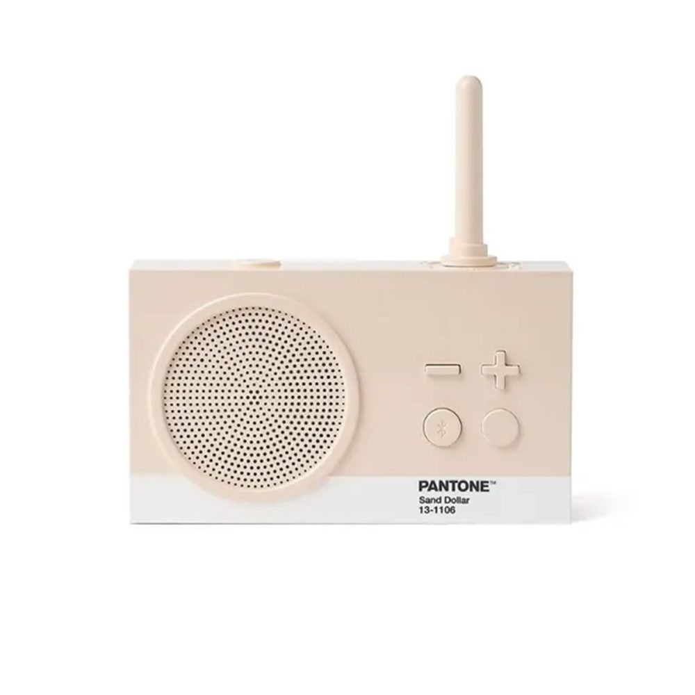 Lexon Pantone Tykho 3 Radio e Speaker Sabbia