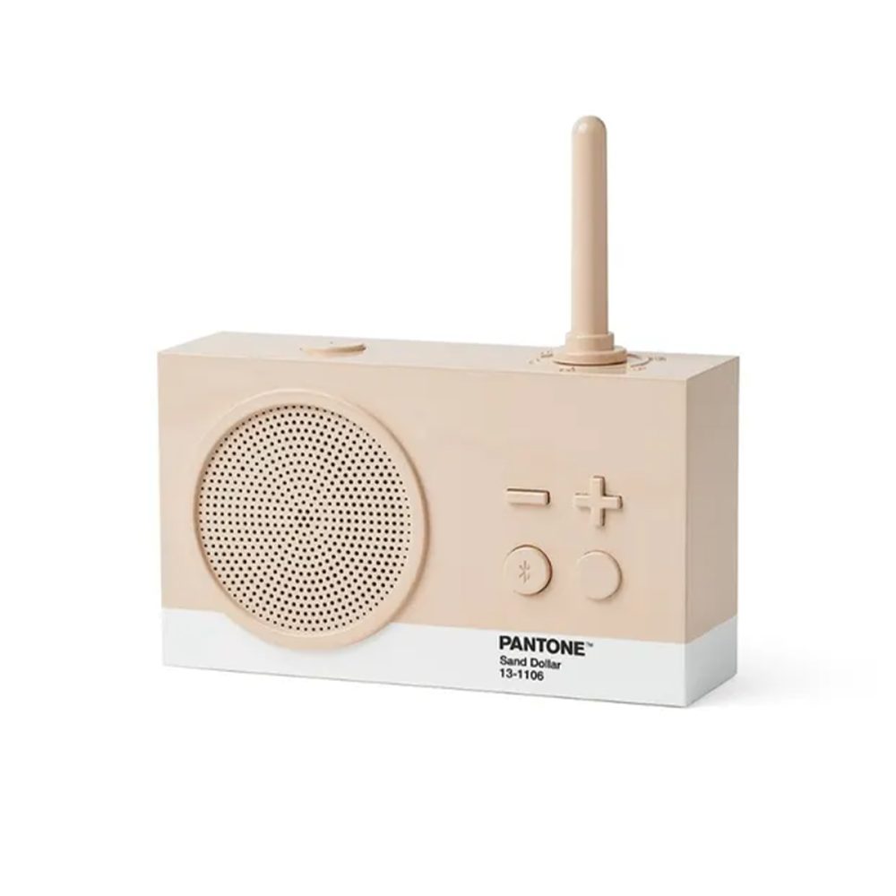 Lexon Pantone Tykho 3 Radio e Speaker Sabbia - immagine 2