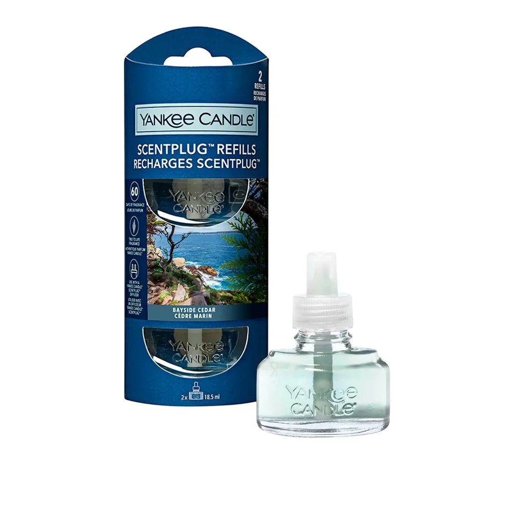 Yankee Candle Ricarica per Scent Plug Bayside Cedar