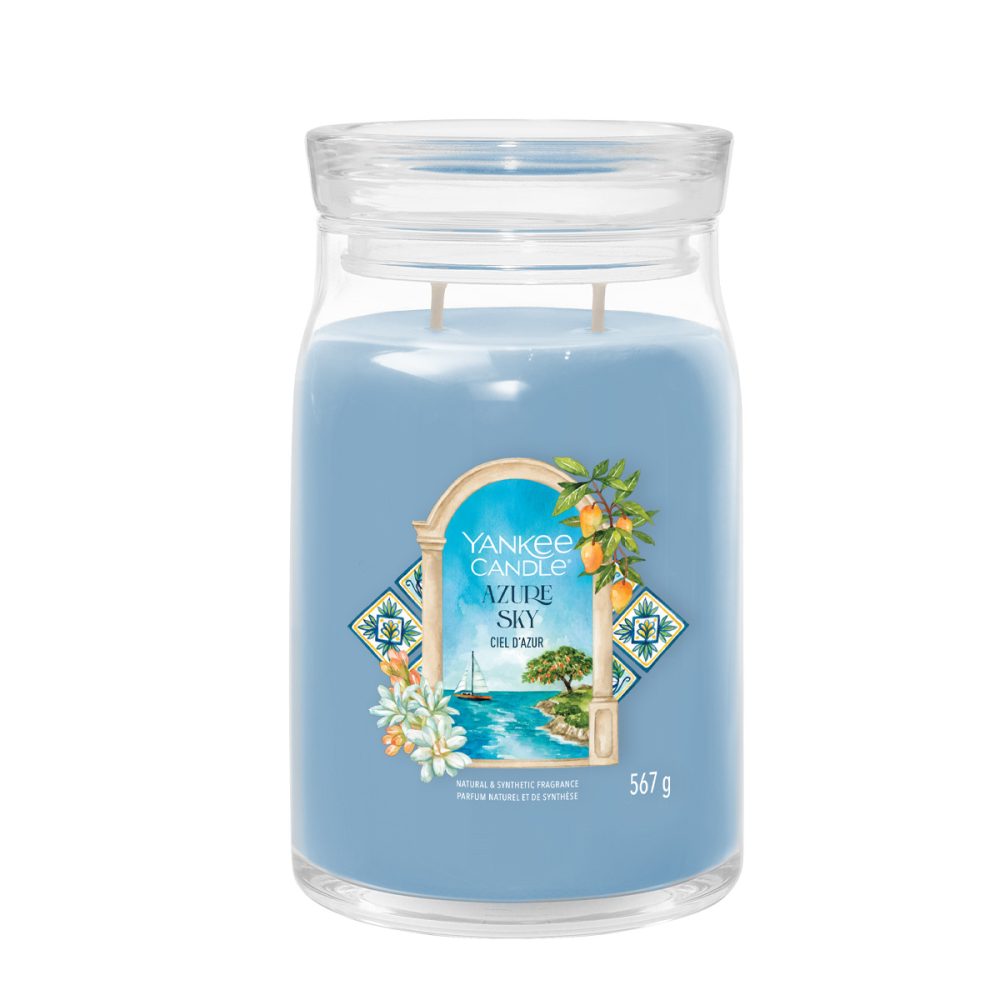 Yankee Candle Signature Azure Sky Candela Giara Grande